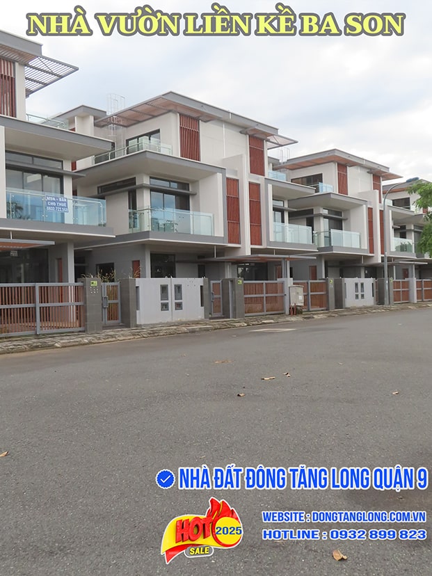 Nhà vườn liền kề Ba Son