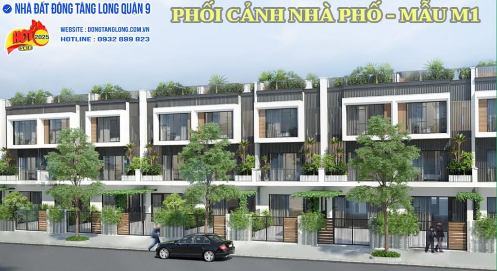 Phối cảnh nhà phố Thủ Thiêm