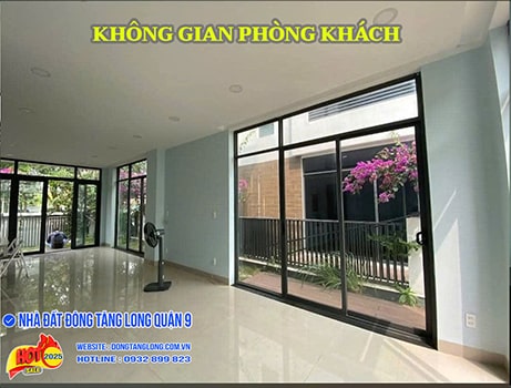 Phòng khách nhà 20B1 đường trục chính Đông Tăng Long