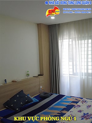 Phòng ngủ 1 nhà phố Ba Son 204 Đường N7 Đông Tăng Long
