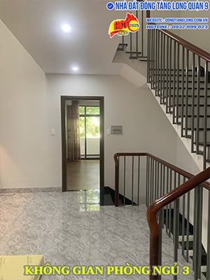 Phòng ngủ 3 shophouse hoàn thiện 12D19 Đông Tăng Long