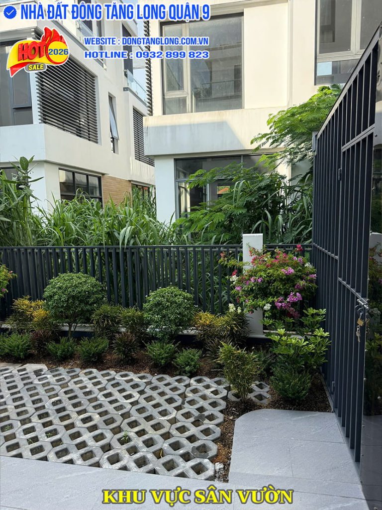 Sân vườn 14N18 Nhà ở thấp tầng Thăng Long