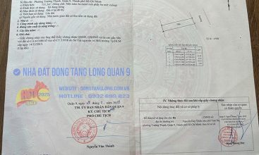 Sổ đỏ tái định cư B5 Đông Tăng Long