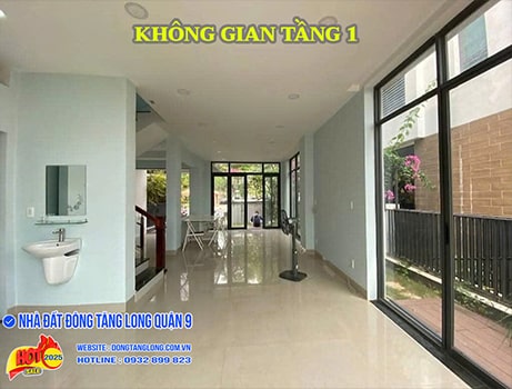 Tầng 1 nhà 20B1 đường trục chính Đông Tăng Long