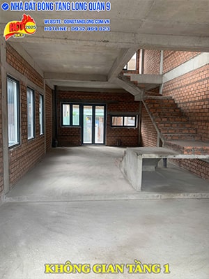 Tầng 1 nhà phố Thăng Long Quận 9