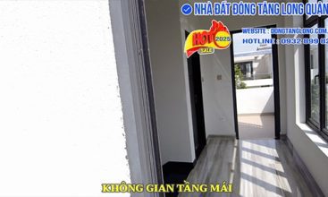 Tầng mái nhà 24N20 khu nhà số 4 Đông Tăng Long