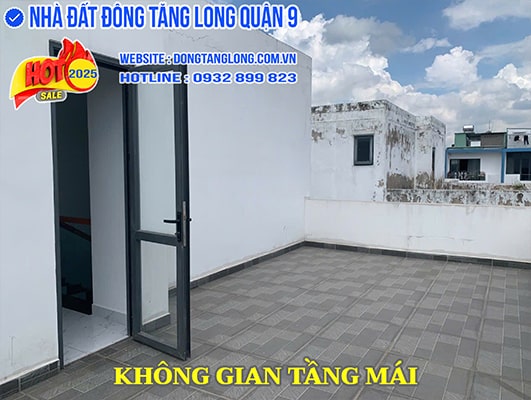 Tầng mái nhà cho thuê đường N26 khu nhà ở thấp tầng số 4 HUD