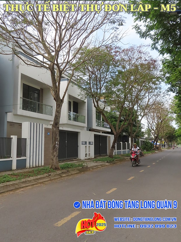 Thực tế biệt thự đơn lập Thủ Thiêm