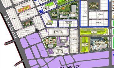 Vị trí đất nền nhà phố đường D12