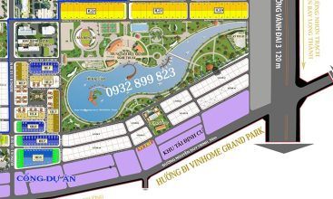 Vị trí đất nền sổ đỏ A4 tái định cư Đông Tăng Long